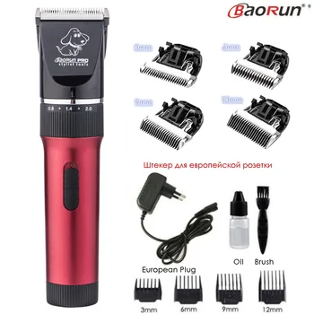 

BaoRun P6 Professional Pet Hair Trimmer Electric Rechargeable Cat Dog Clipper Grooming Cutter Powerful Shaver Machine For Animal