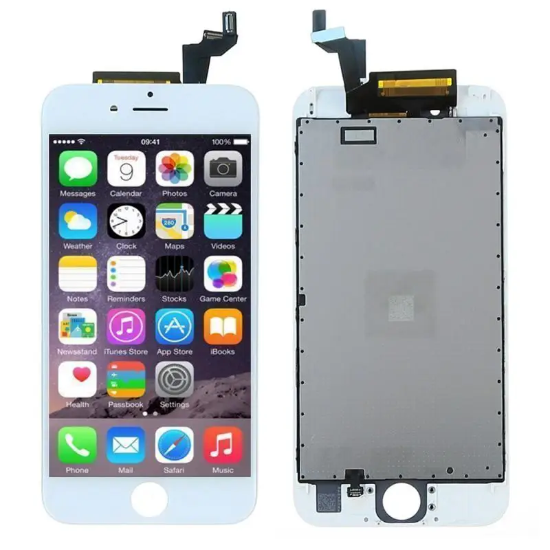 Прочный качественный протестированный 3D сенсорный экран для iPhone 6S 4,7 дюймов ЖК-экран дигитайзер в сборе белый и черный цвет