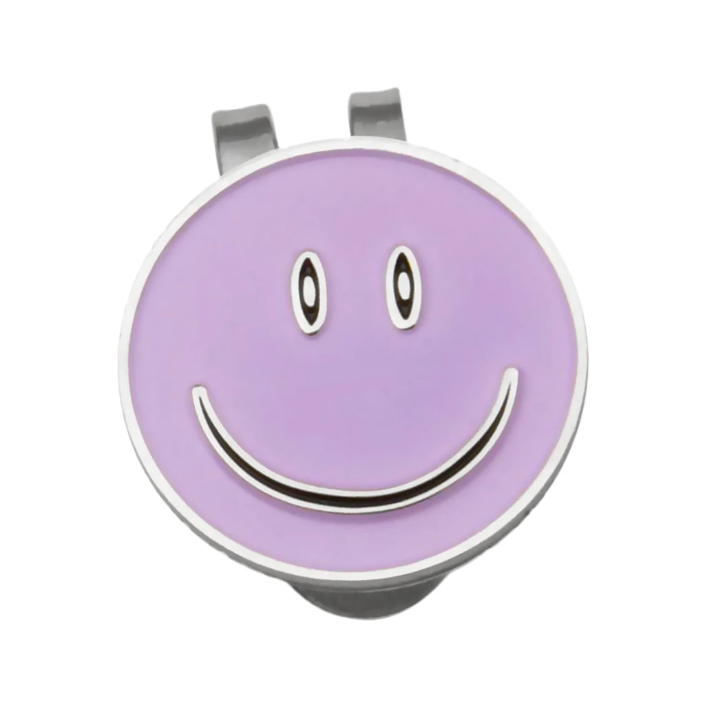 Professional Sturdy  Face Magnetic Cap Hat Visor Clip Golf Gift Purple Golf Accessories
