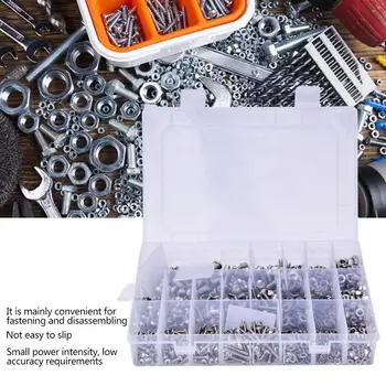

Self- tapping screw 1105 Pcs Screw Kit Pan Hex Socket Screw Nut Washer Assortment Kit M3 M5 screw assortment