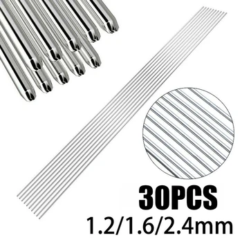 

Long Welding Rods Easy to use High quality 30pcs 1.2mm/1.6mm/2.4mm 316L