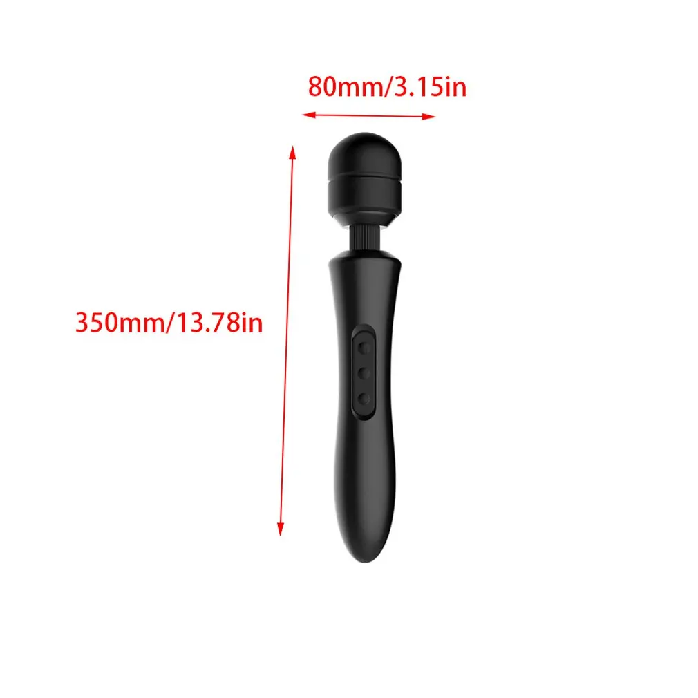 Мощный массажер для тела 20 частотных вибраторов большой AV вибратор USB зарядка