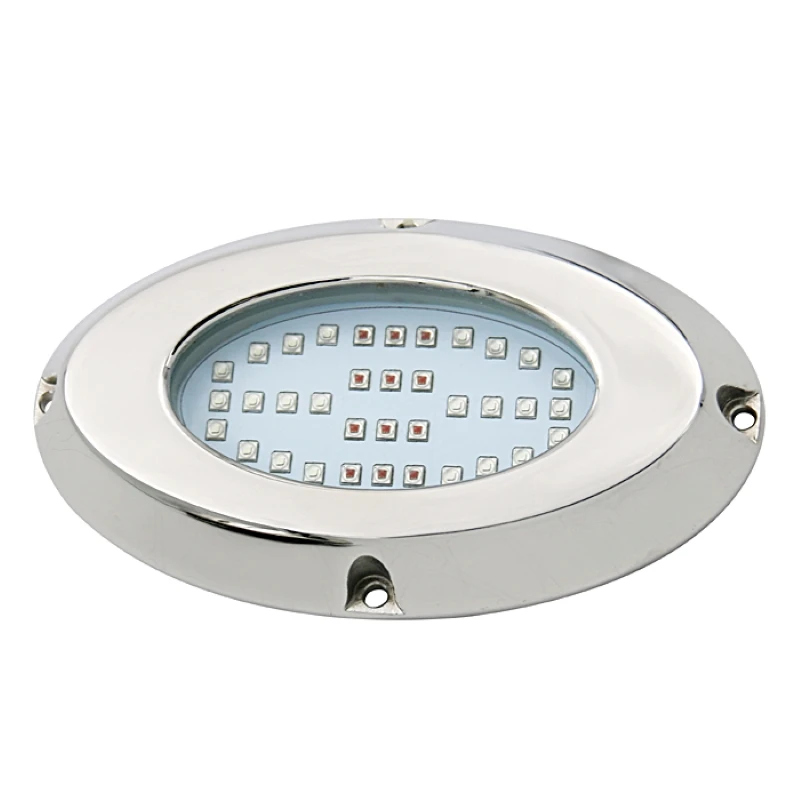 316l Stainless Steel 24v 60w/120w/240w Led Underwater Boat Marine Yacht
