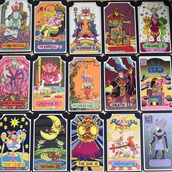 

31 PCS Anime JoJo's Bizarre Adventure Cosplay Tarot Card Board Game Props