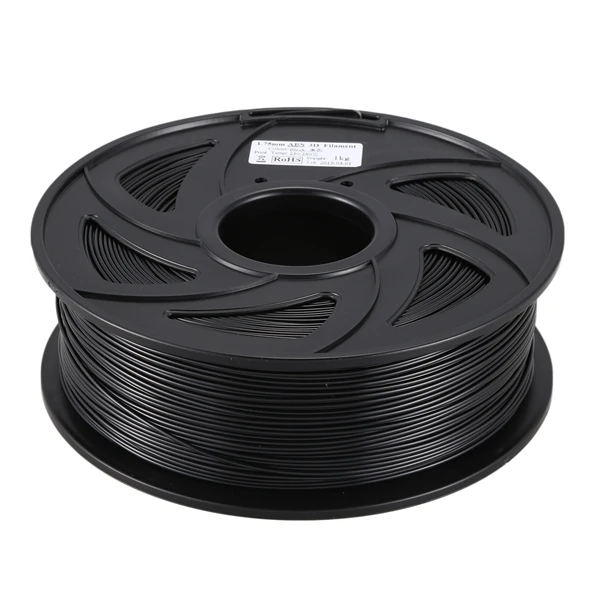 3d принтер 1 кг печатная нить 1,75 мм Пла Черный, 1 рулон