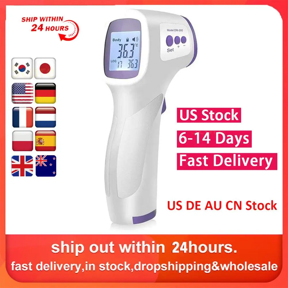

Digital Forehead Infrared Thermometer Gun Temperature Meter Measure Non-contact Body electronic Thermometer termometro digital