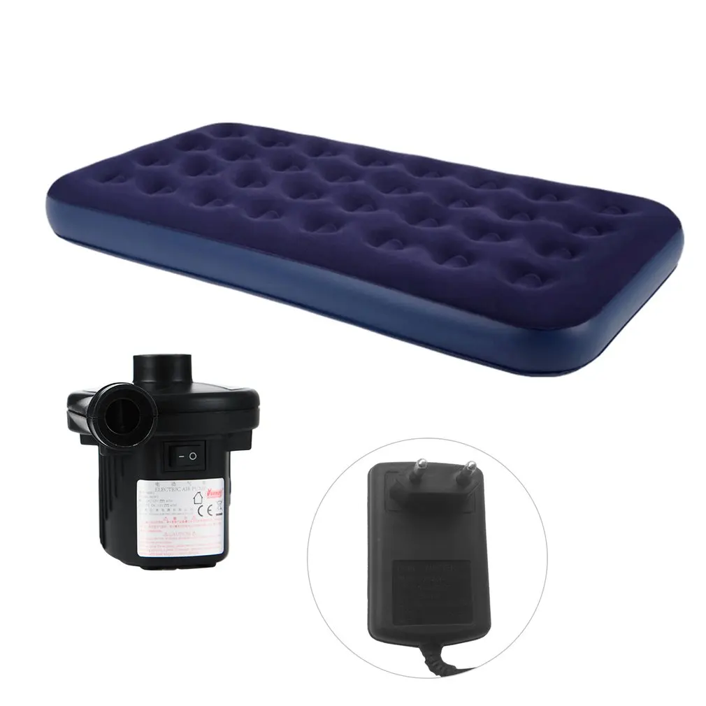

Foldable Outdoor Inflatable Bed Honeycomb Bed Camping Sleeping Air Mattress Mat Indoor Lazy Lay Bed Folding Inflatable Pad