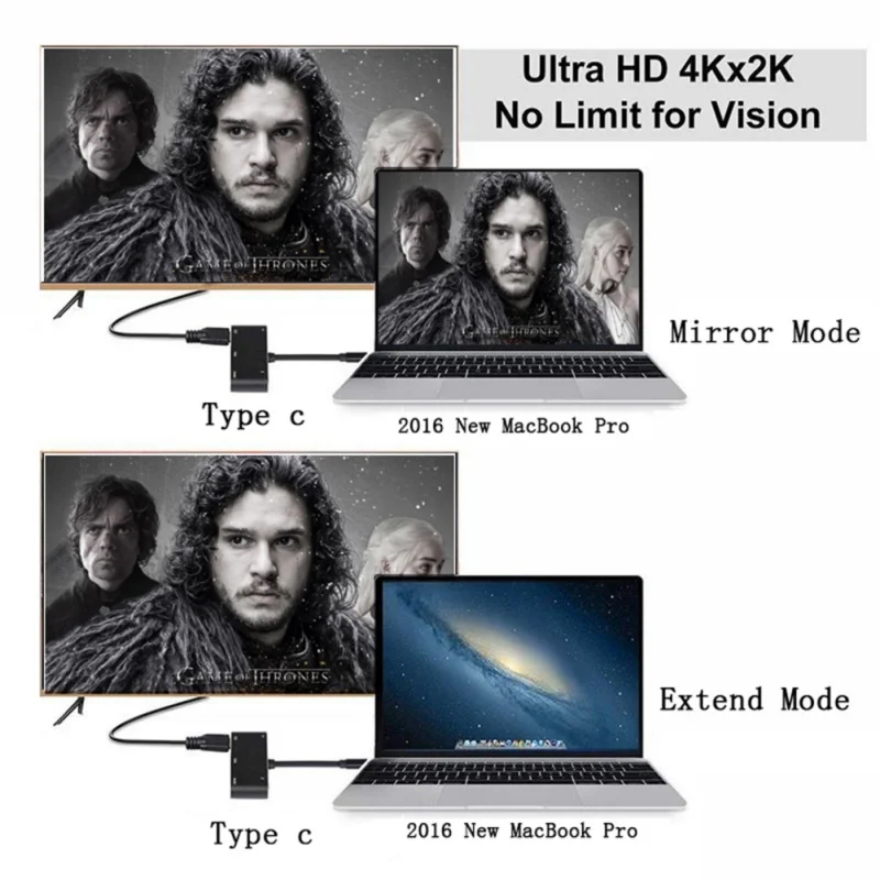 5 в 1 USB C к HDMI адаптер 4K type-C к HDMI/VGA/аудио/USB 3,0 порт+ USB C порт(PD) конвертер для переключателя Laptop11