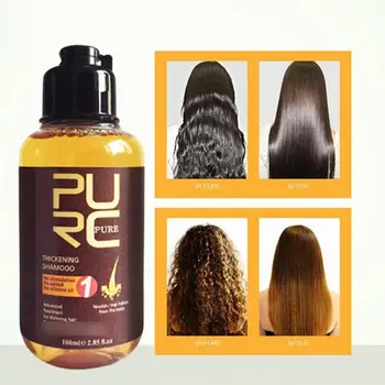 

PURC Herbal Ginger Hair Shampoo Essence Treatment For Hair Loss Help Regrowth Shampoo Hair Shampoo Essence Treatment Hair Care