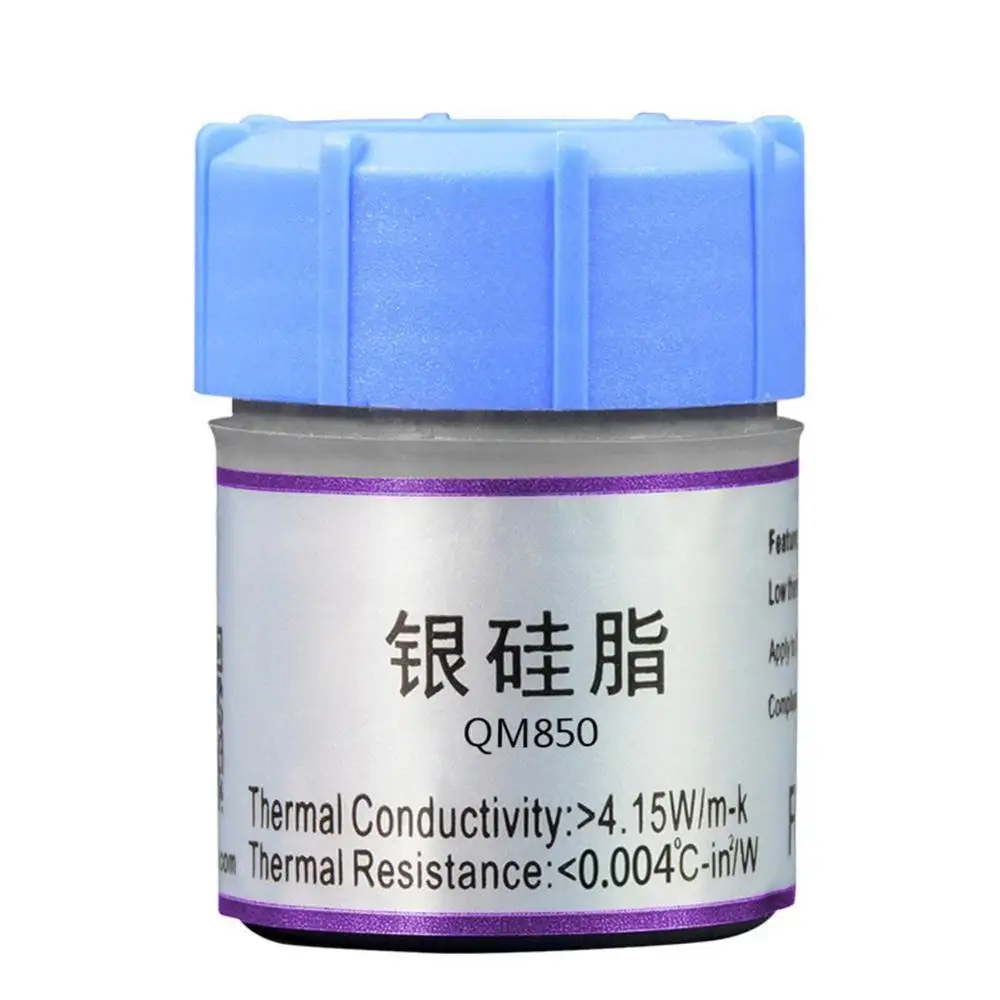 5g QM850 Chipset Desktop PC Heat Guide GPU Conductive Silicone Grease Laptop CPU Cooling Compound Thermal Paste Computer |