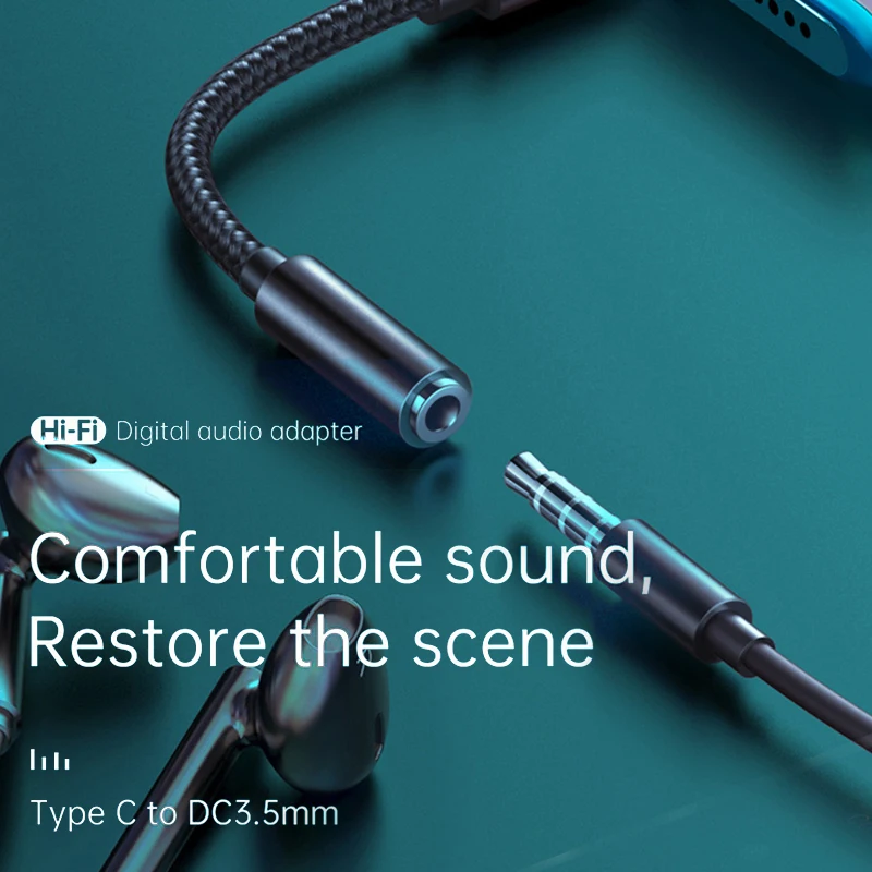 Mcdodo usb type C до 3,5 мм разъем для наушников OTG адаптер HIFI DAC аудио Aux кабель для iPad Pro Macbook samsung S10 Note 10 9 huawei