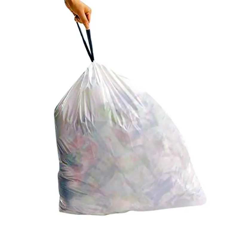1 рулон утолщенной точки останова пластиковый мешок для мусора на шнурке мешок для мусора для дома и офиса одноразовый большой мешок для мусора мешок для очистки отходов