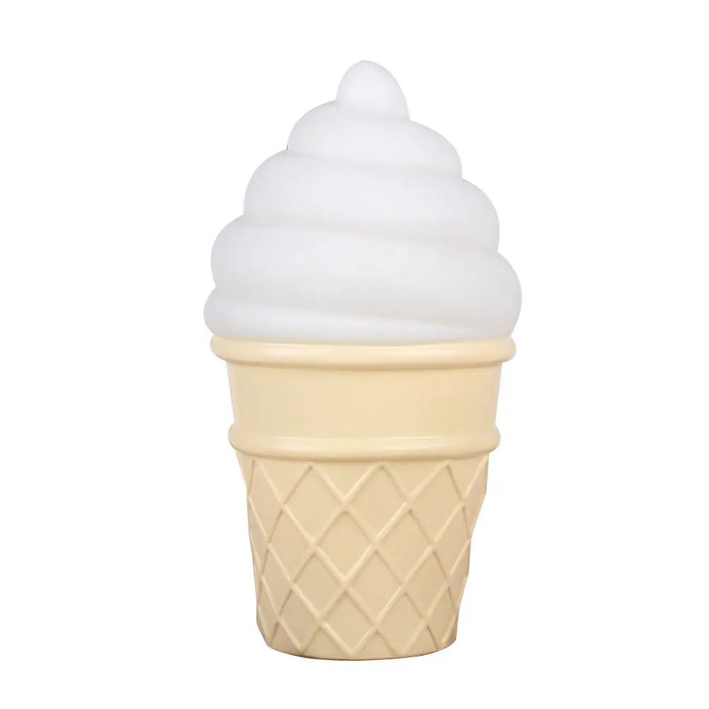 Светодиодный Мультфильм Portble мороженое моделирующий Ночной светильник лампа