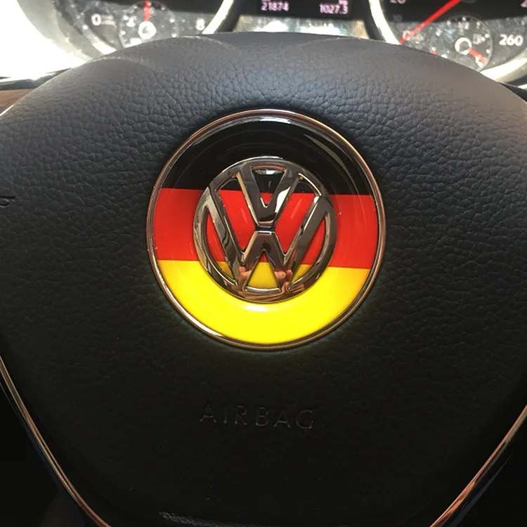 Подходит для Volkswagen Magotan B8 Sagitar CC Lavida Tiguan L Way Ang Bora наклейки на руль автомобиля интерьерное аккуратное переоборудование