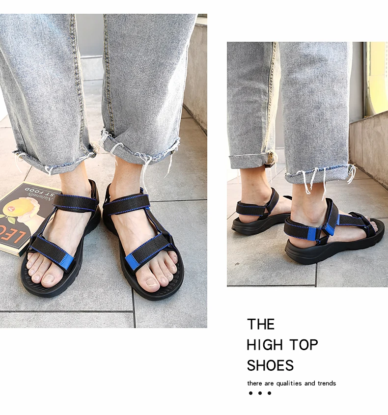 2021 Cheap Big Size 46 Mens Summer Sandals Lightweight Outdoor Men Flip Flops Flat Non-Slip Casual Sandals Men босоножки летние