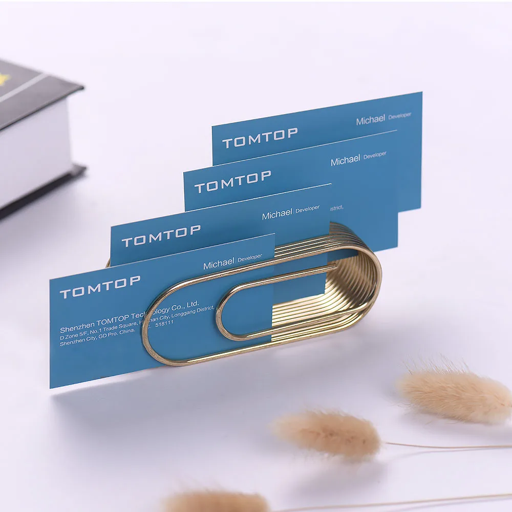 

Creative Hollow Card Holder Electroplating All-metal Table Place Card Holders Clip Molding for Memo Business Notes Wedding Cards
