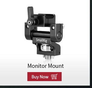 SmallRig монитор клетка с солнцезащитным капюшоном для SmallHD FOCUS 7 экран монитор Защитная клетка с Arri Локация отверстие/NATO Rail-2470