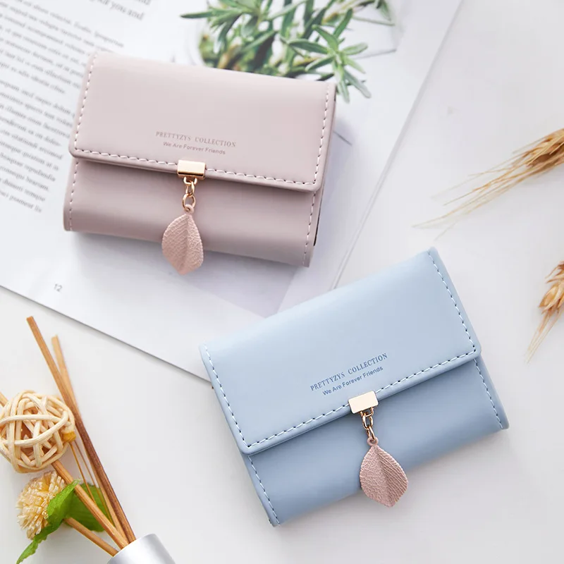 

Prettyzys New Style Organ Mini Small Wallet Women's Simple Ultra-Thin Purse One-piece Bag Card Holder