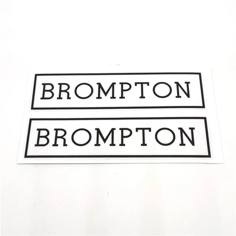 brompton logo sticker
