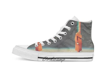 

Spacecolor Custom Casual High Top lace-up Canvas shoes sneakers Drop shipping