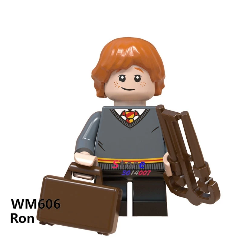 WM606 Один строительный конструктор lovegood longbottom diggory Trelawney Flitwick Mad-eye Moody игрушки для детей Гарри - Цвет: WM606