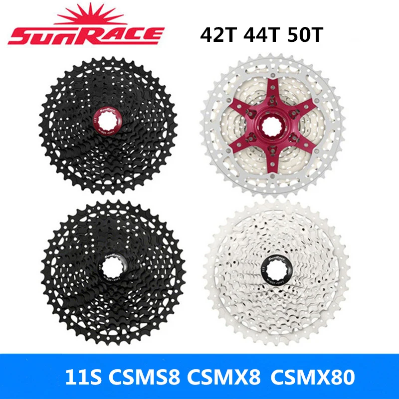 SUNRACE CSMX 11-46 BK/RD 11s main image 1