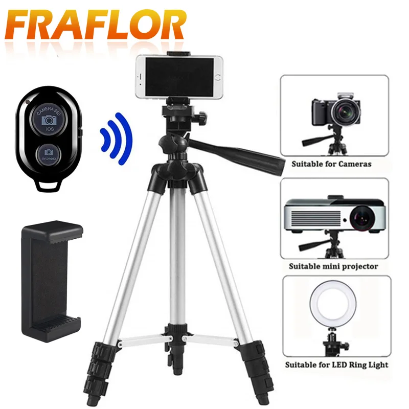 Штатив для мобильного штатива камеры DSLR Stick Para Bluetooth Стенд монопод Cam Box фото держатель настольный смартфон штатив для камеры