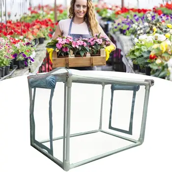 

Greenhouse Cover Flower House Mini Gardening Plant Flower Greenhouse Cover For Cold Protection Warm Keeping Easy To Move