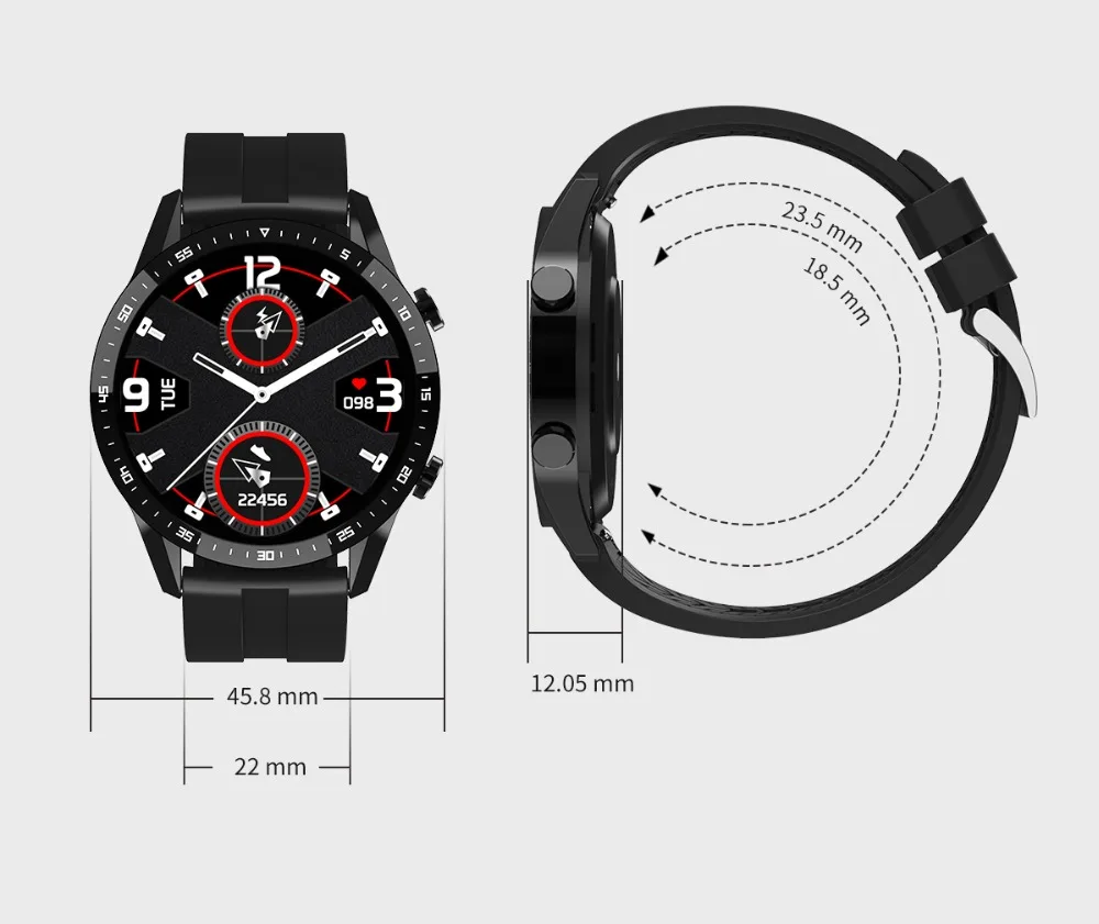 Tela de Toque Bluetooth para Android Ip67 à Prova Relógio Inteligente Telefone Completa Esporte Fitness Dip67 Água Conexão Ios Smartver Masculino 15 água conexão bluetooth para android ios smartwatch masculino