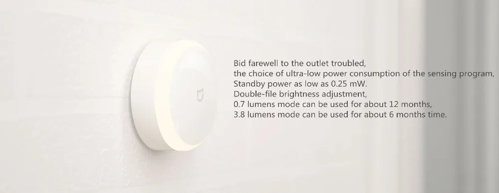 Умный светодиодный индукционный ночной Светильник Xiaomi Mijia с регулируемой яркостью, инфракрасный умный датчик человеческого тела