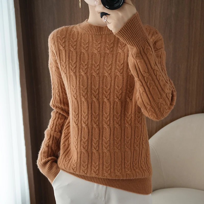 adohon 2020 woman winter 100% Cashmere sweaters