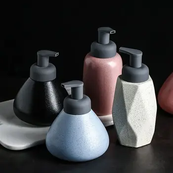 

Model Room Bathroom mu yu lu ping Toilet Ceramic Sannitizer Replacement Bottle Northern European-Style Storage Bottle Foam Emuls