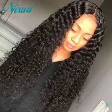 Новинка, волосы 360, фронтальный парик на шнурке, предварительно выщипанные с детскими волосами, бразильские волосы Remy 180%, кудрявые фронтальные человеческие волосы, парики для черных женщин