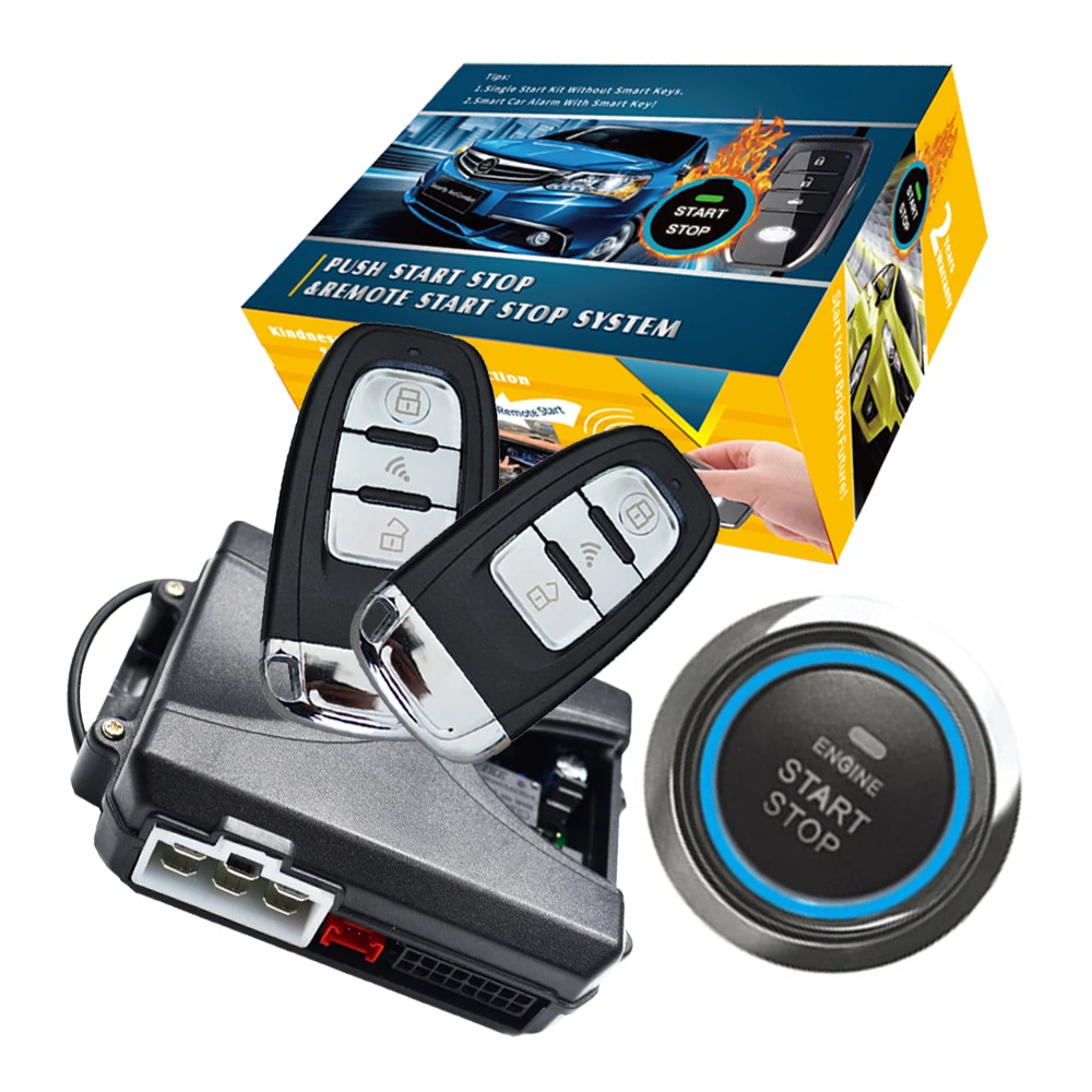 cardot smart car alarm smart key car smart security system passive keyless entry