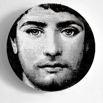 Мода Milan rosenthal Piero fornasetti тарелки, настенные подвесные тарелки, настенные подвесные тарелки, декоративные тарелки, настенные тарелки - Цвет: 4