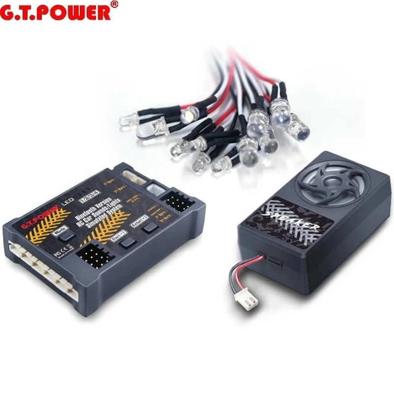 G.T.Power версия с Bluetooth имитация звука двигателя для машинки на радиоуправлении