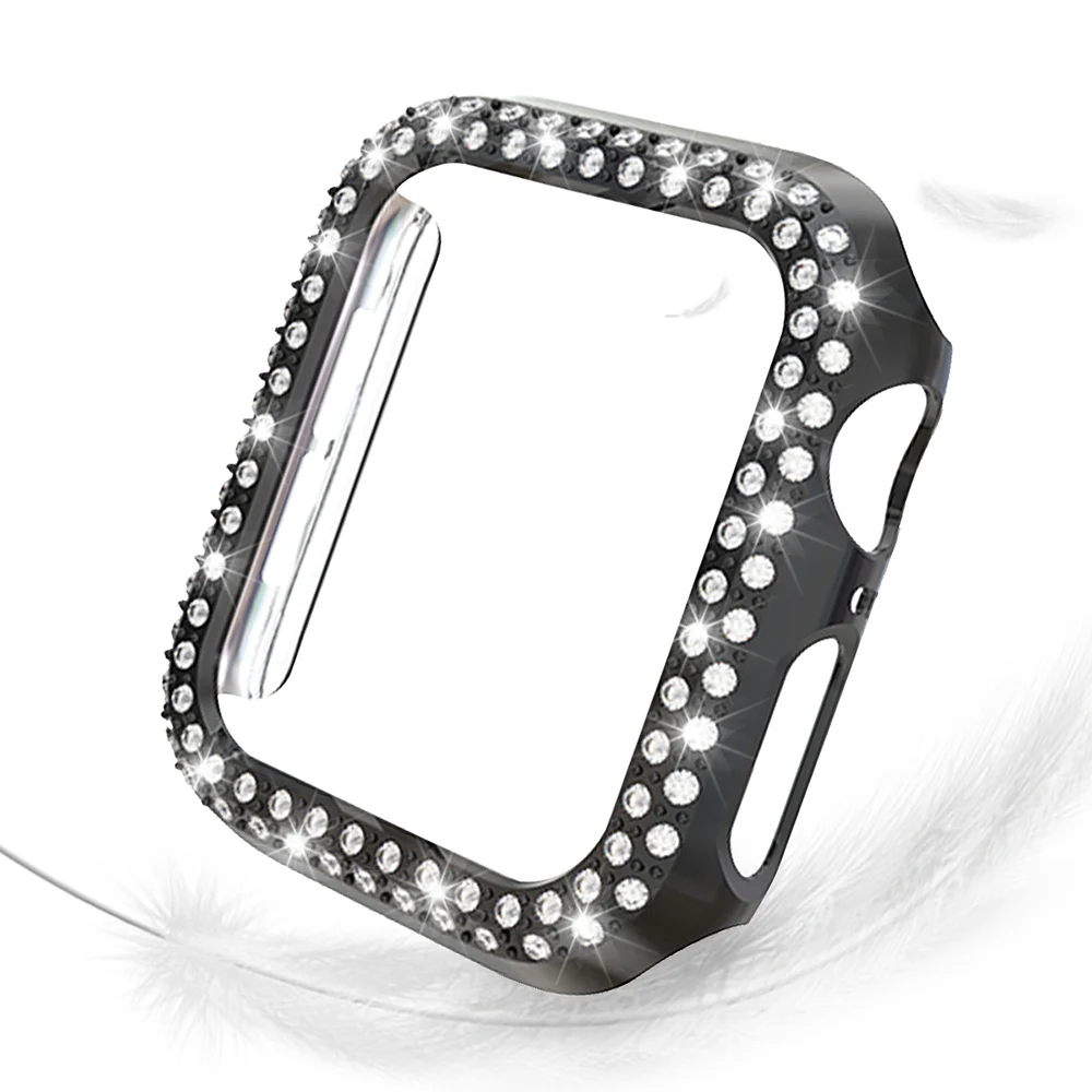 Защитный чехол для Apple Watch SE Series 6 5 4 3 2 бампер iWatch 40 мм 44 38 42 рамка|Часы Чехлы| |