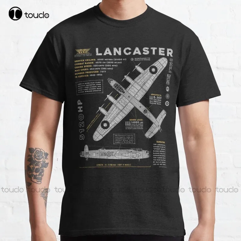 New Avro Ranger Bomber Classic T-Shirt Camicie Oversize Da Donna S-5Xl
