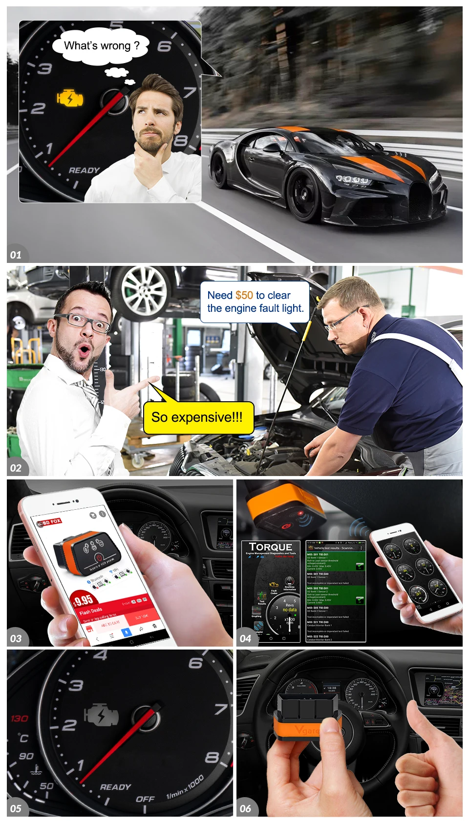 Vgate iCar2 ELM327 obd2 Bluetooth сканер elm 327 V2.1 obd 2 wifi icar 2 автоматический диагностический сканер для android/PC/IOS