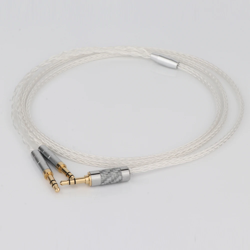 8 Adern 6n Occ Kupfer Headhone Kabel mit 3,5mm Trrs Balanced Plug Kopfhörer Upgrade Kabel für he400i he400s he560