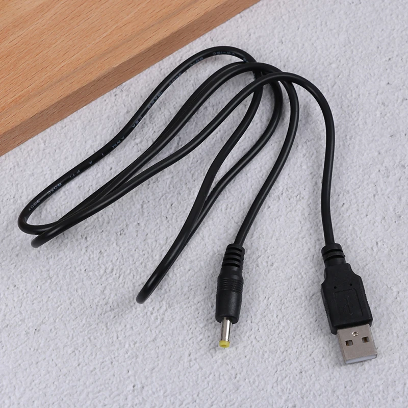 1 2 м чистая медь черный 1А 5В USB к DC 4.0x1.7мм Кабель зарядного устройства Чистая для sony