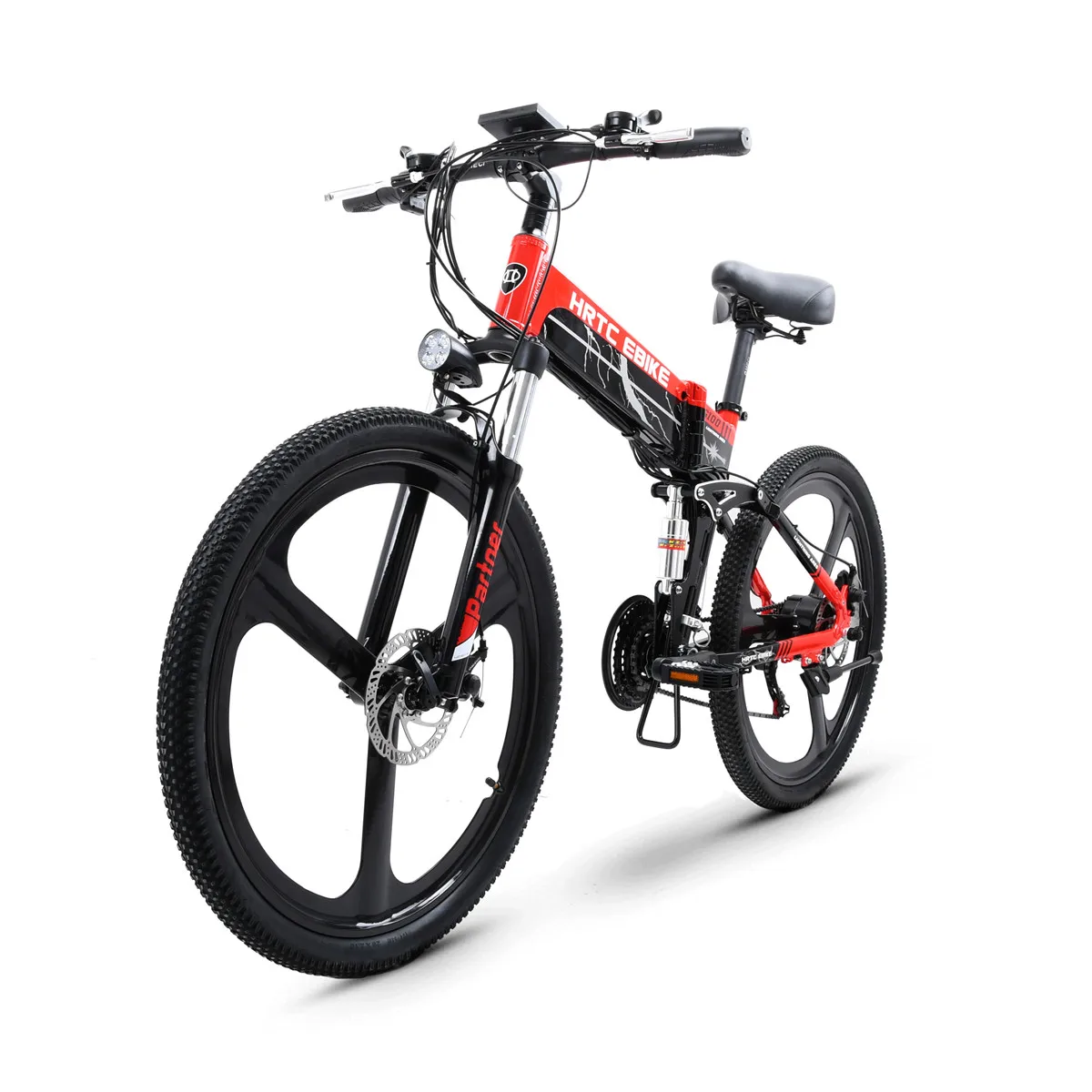 

26inch electric mountain bicycle 48V400W high speed motor Soft tail Downhill bicycle Double suspension electric ebike