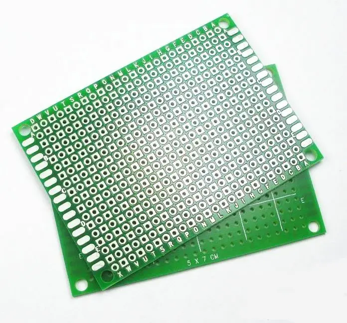 20 шт./лот 5x7 4x6 6x8 7x9 Односторонний Прототип PCB 5*7 4*6 6*8 7*9 универсальная печатная плата для Arduino PCB тестовая пластина