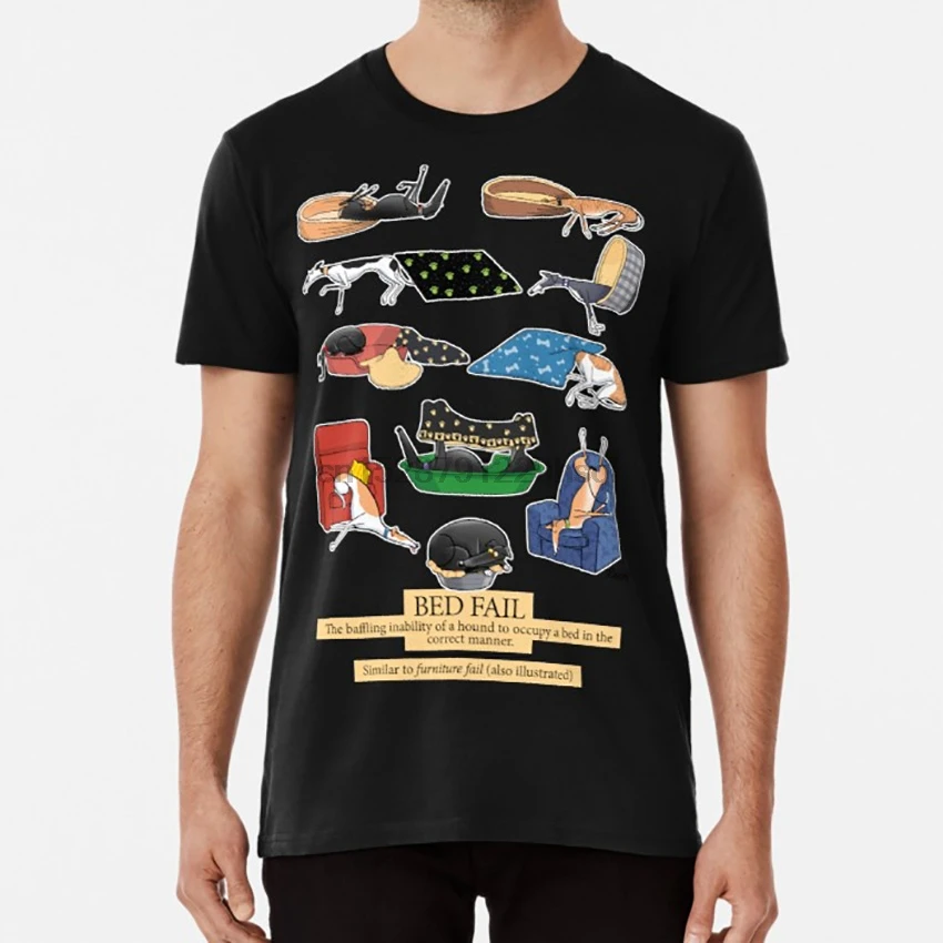 Кровать глоссария Грейхаунд проваливается. Redbubble Эксклюзивная дизайнерская