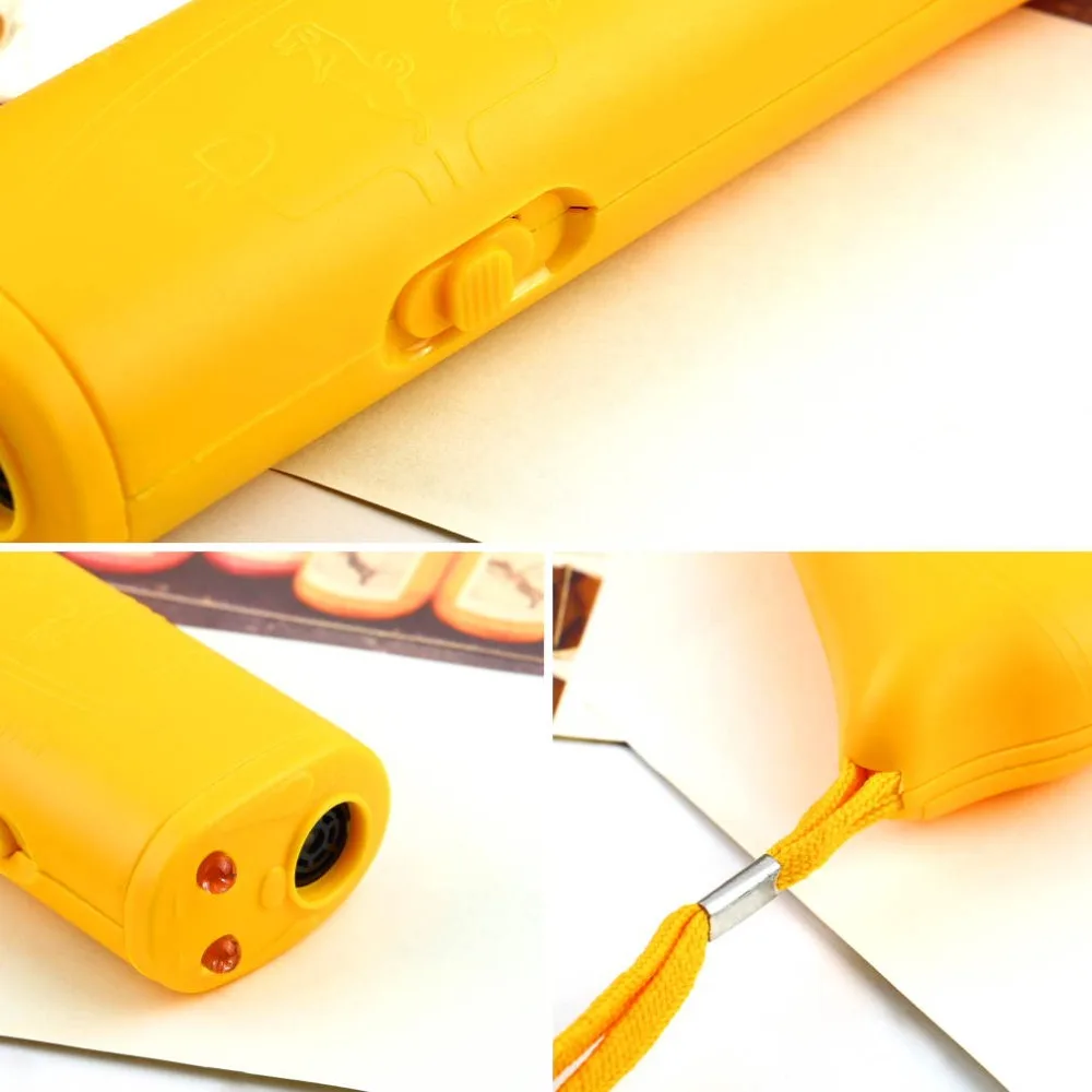 Dog Ultrasonic Anti Barking Device 3 in 1 Dog Training Anti-barking Device with Flash Light Outdoor Pets Dogs Repellent Training-4