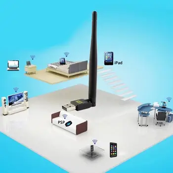 

FREESAT USB WiFi With Antenna Work For Freesat Digital Satellite Receivers For TV Set Top Box Stable Signal