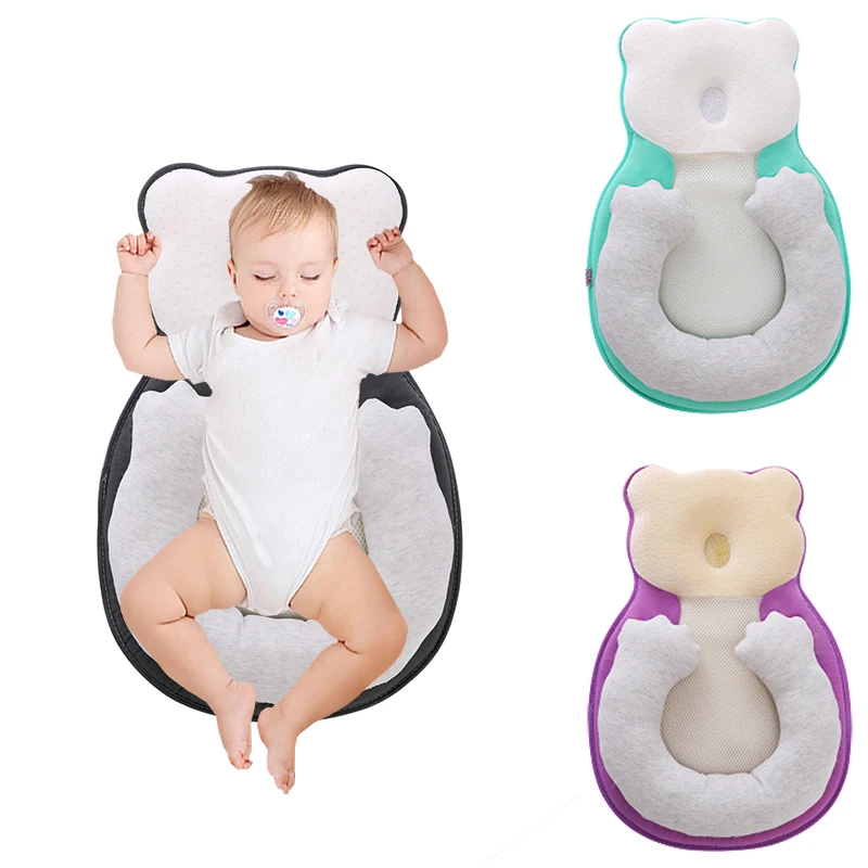 

Baby Nursing Pillow Anti-Roll Infant Newborn Mattress Pillow Positioning Pad Prevent Flat Head Shape Kids Cotton Pillow