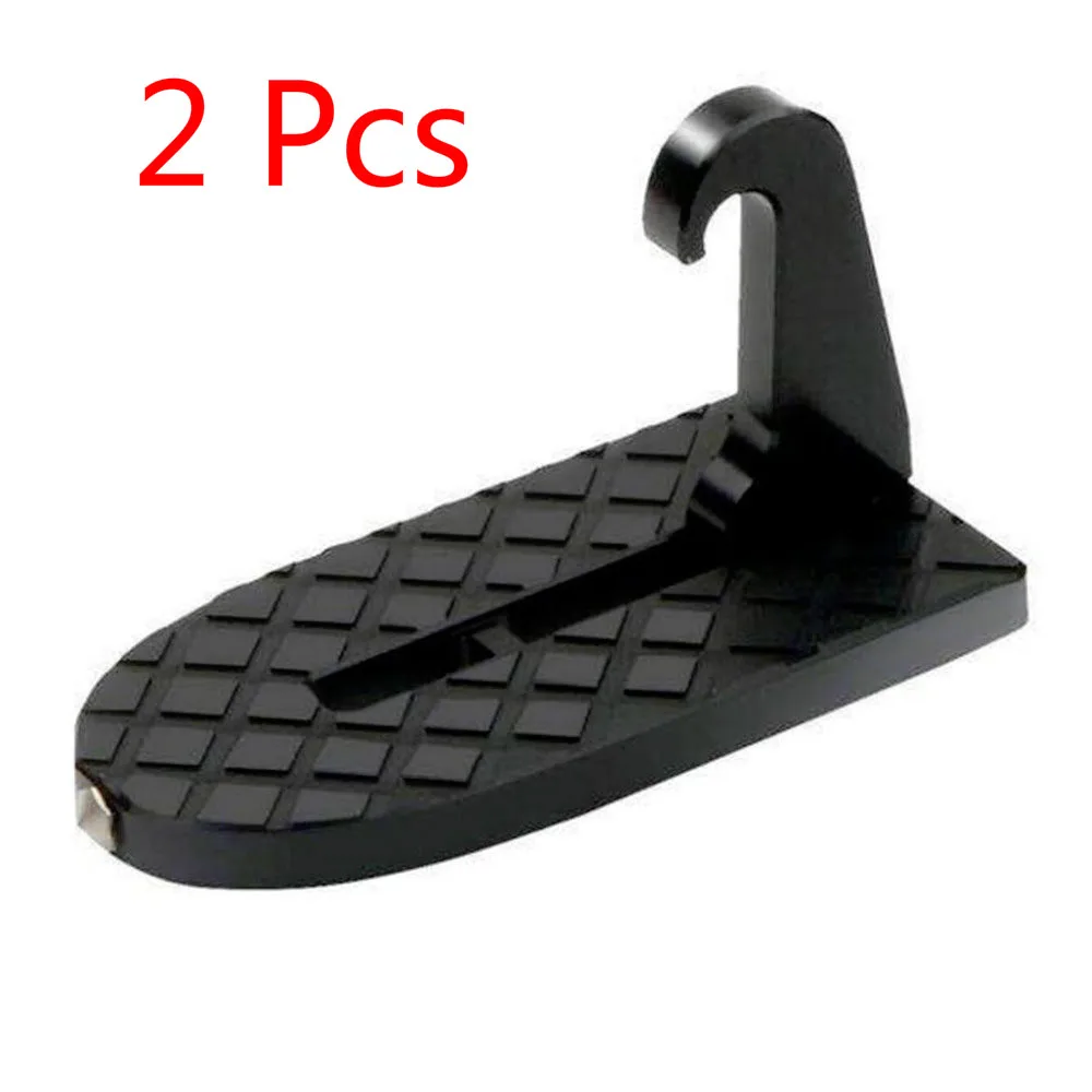 

2 Pcs Car Rooftop Roof Rack Pedal Vehicle Assistance Easy Access The Door Step Hooked On Car Pedals Foot Pegs For Jeep Suv Truck