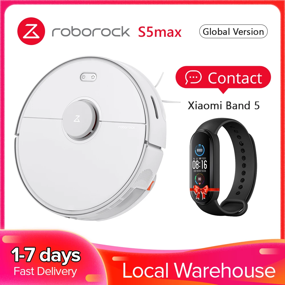 2018 Roborock S50 Xiaomi MI Robot Vacuum Cleaner 2 for Home Automatic Sweeping Dust Sterilize Smart Planned Washing Mopping