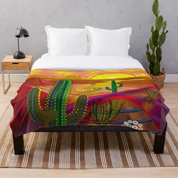 

Peyote Dawn Throw Blanket Soft Sherpa Blanket Bed Sheet Single Knee Blanket Office Nap Blanket